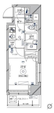 クレイシア新横浜の物件間取画像